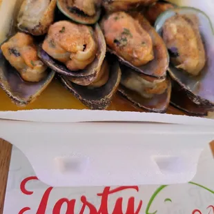 Black Mussels ($7.99)