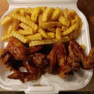 Wings?........and Fries Plate.