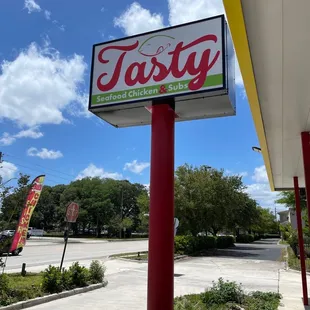 tasty sign