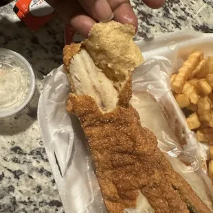 Fried Whiting