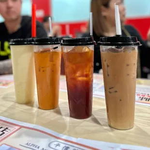Many drink options