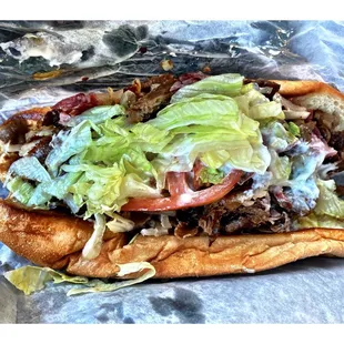 Jimshoo Sub ! Chicago South Side Special @ Tasty Sub. Chicken Wings Gyros Burgers  Shrimps Italian Beef Fish Chicken Philly Steak Cool.