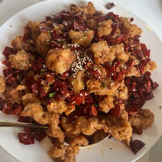 Spicy Fried Chicken Gristle