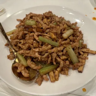 40. Pork with Pressed Tofu & Celery