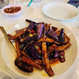 52. Eggplant with Garlic Sauce