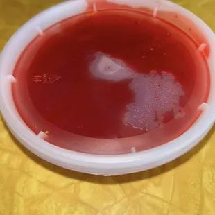 Sweet & sour on the side