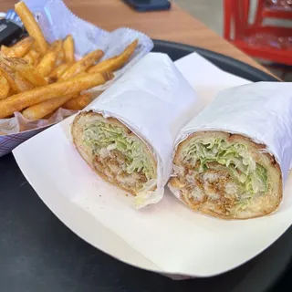 Reg Catfish Po Boy 8"