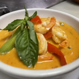 Shrimp Red Curry