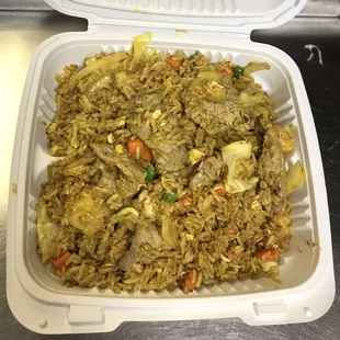 Yellow Curry Fried Rice