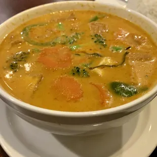 Panang Curry with tofu