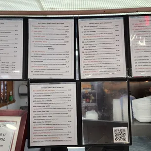Menus since no one had one posted. Enjoy!