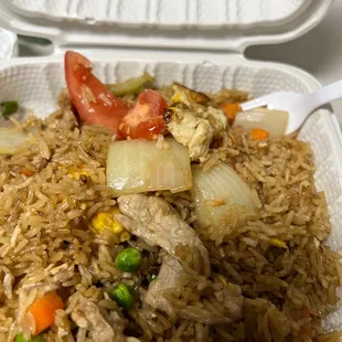 The onion wasn't cooked well and they cooked way too fast  only 5 minute .... Please don't cook as fast food.