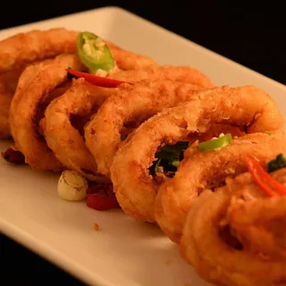 Spicy Garlic Calamari