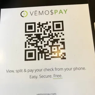 You can pay from your phone