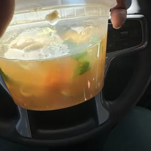 Wonton soup
