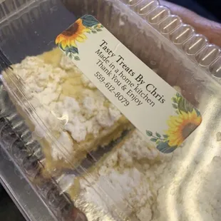 Always craving these lemon bars!