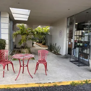 Seating in the front...