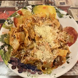 Awesome Short Rib Ragu Special