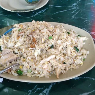 Salted Fish and Chicken Fried Rice