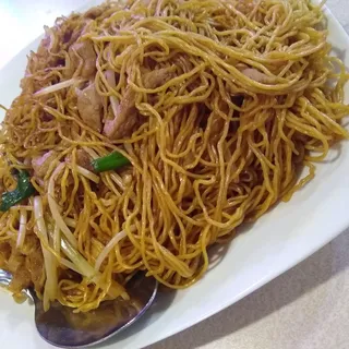 42. Shredded Pork with Pan Fried Noodle