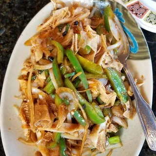 C2. Beef Tripe with Black Bean Sauce