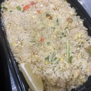 Pork fried rice