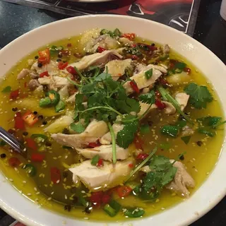 9. Green Pepper Cold Chicken