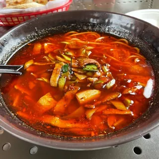 66. Twice Cooked Pork Noodle