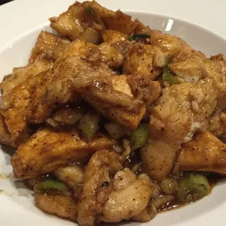 86. Fish with Black Bean Sauce