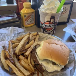 Mushroom Steakhouse Burger