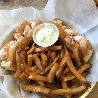 Blackened Shrimp Po' Boy