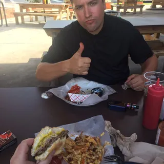 Chili Dusted Cheese Fries