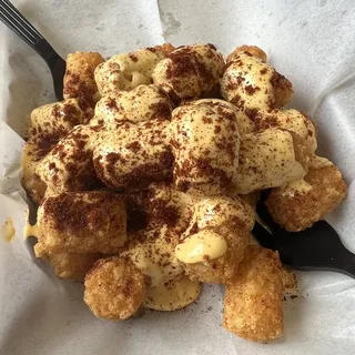 Chili Dusted Cheese Tots