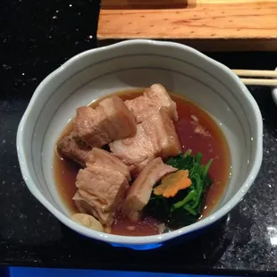 Simmered Pork Belly