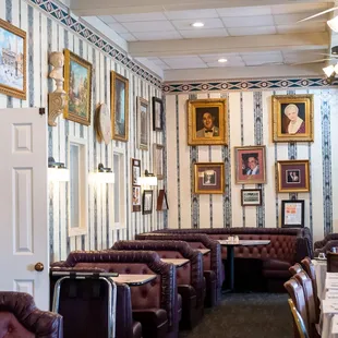 the interior of a restaurant