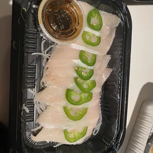 Yellowtail Jalapeno Appetizer