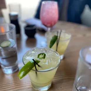 Spicy Margaritas and Sangria