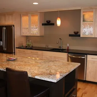 update your kitchen with stone