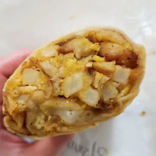 Doesn&apos;t look like there is any green chili inside.