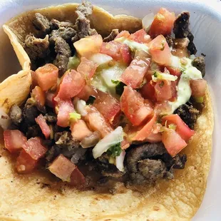 Carne Asada taco