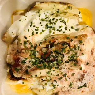 Santa Fe with spicy white cheese. Asked them to go extra light on the margarine.