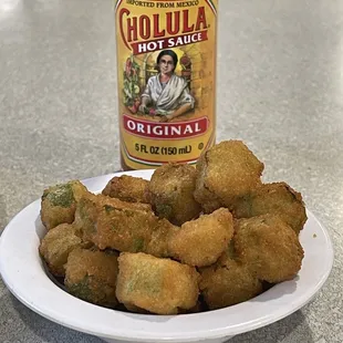 Fried okra!