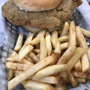 Chicken Fried Steak Sandwich