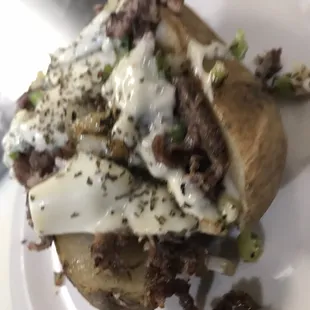 Philly Baked Potato