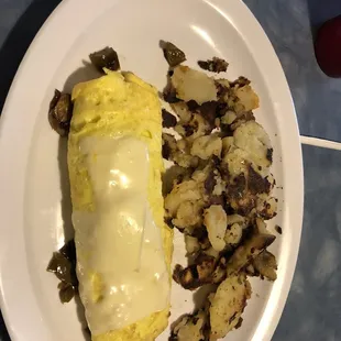 Veggie omelette
