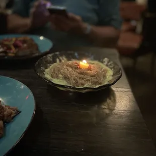 Butter candle noodles