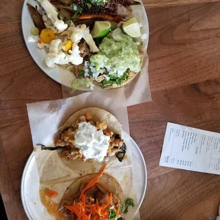 Roasted Rainbow Carrot Tacos