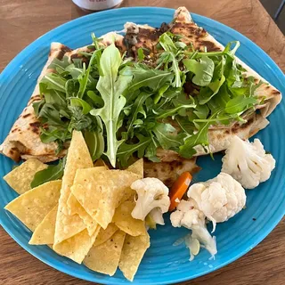Mushroom Quesadilla