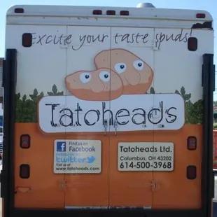 tatoheads on the back