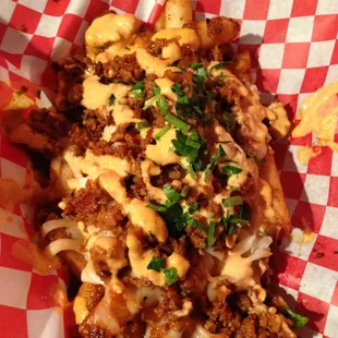 Chorizo Cheese Fries